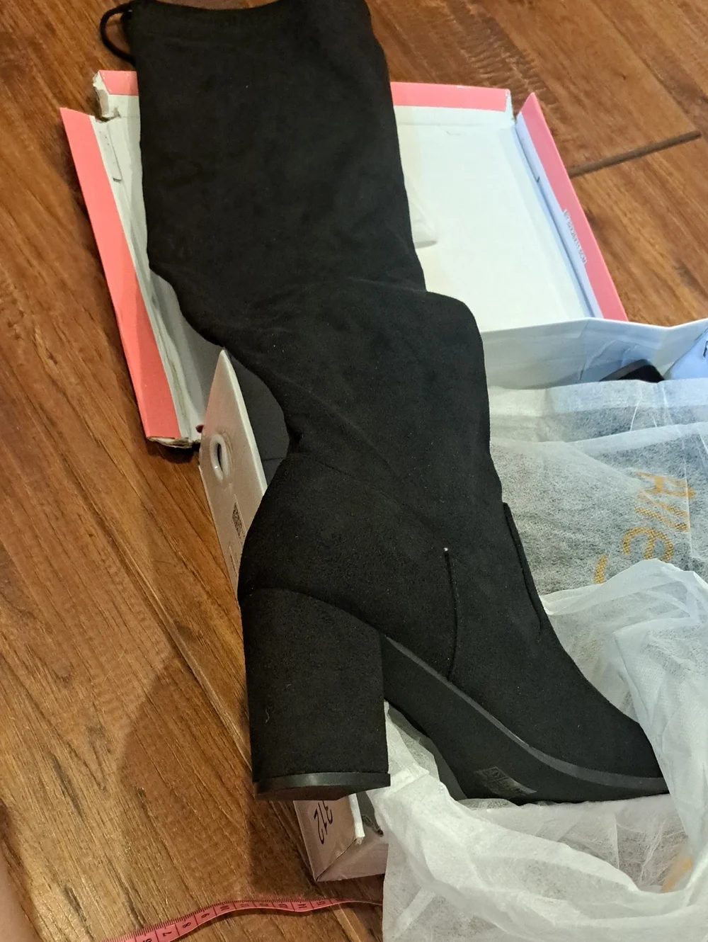 NWOT Allegra K Over The Knee Riding Boots, S
